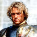 Image of Piotr: a blonde man in armour.